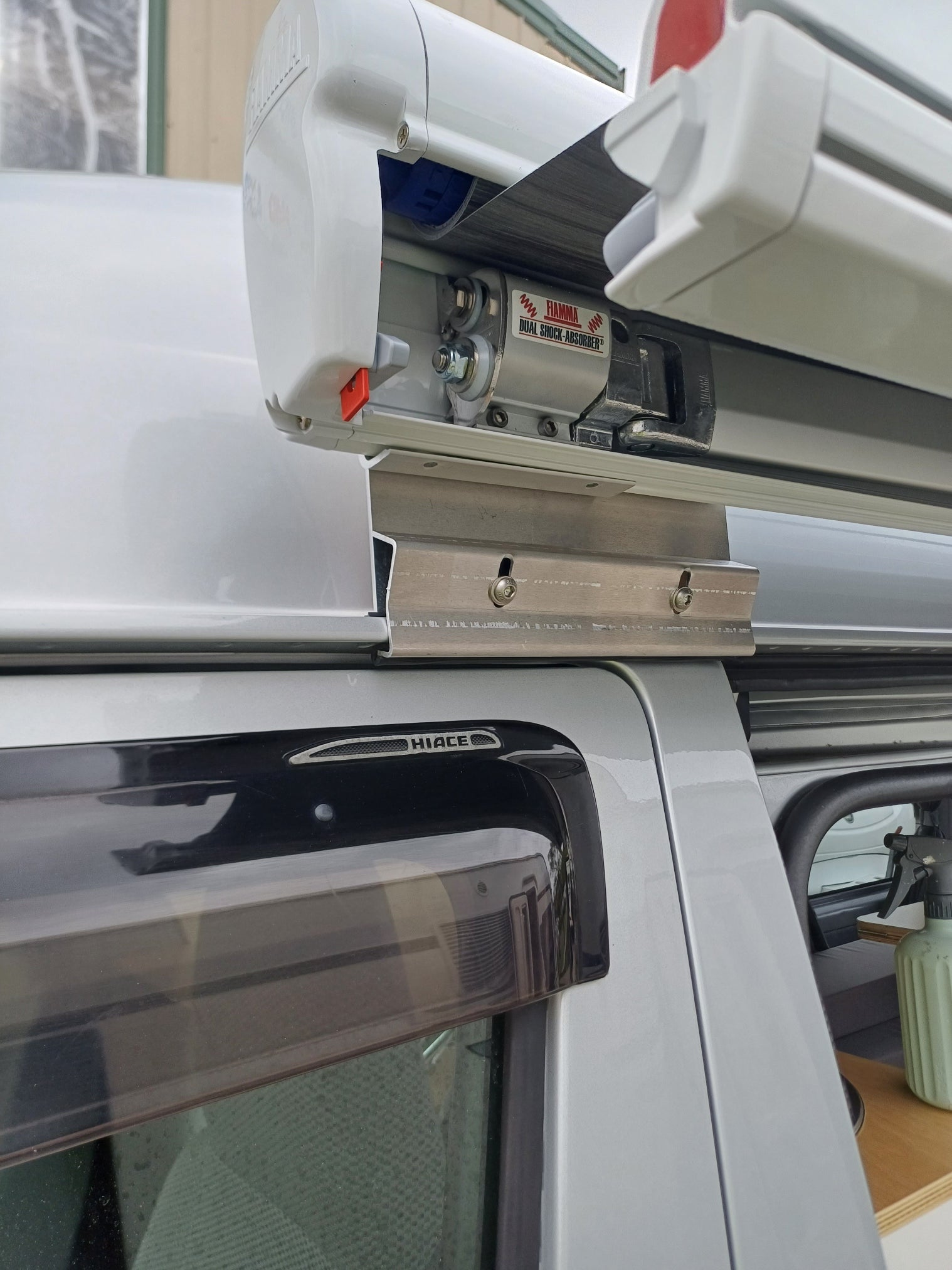 Gutter mount awning brackets – Vantage RV