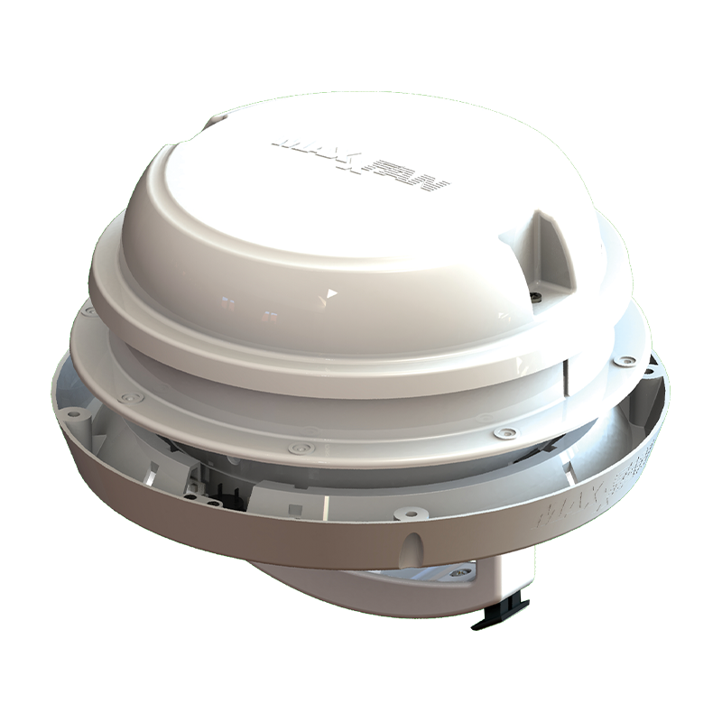 MAXXFAN DOME with Sleeve and LED Light