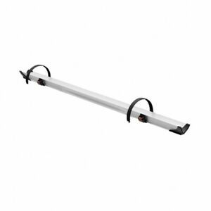 Fiamma Bike-rack rail with black end caps and quick straps