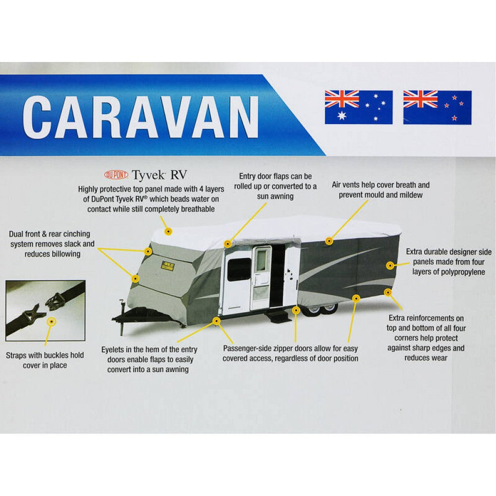 ADCO Caravan Storage Covers 6.73 meters to 7.34 meters