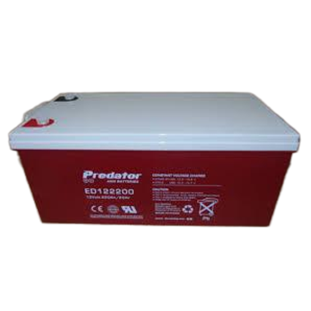 Predator 220 Amp/h @ 20 hour rate AGM Battery ED122200
