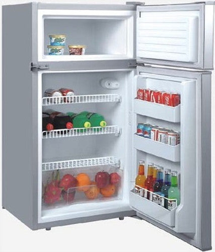 VRV 175 Two Door Upright 12/24 Volt compressor fridge freezer 1270(h) x 595(w) x 575(d)