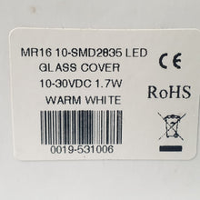 Load image into Gallery viewer, MR 16 LED Warm White 50mm diameter
