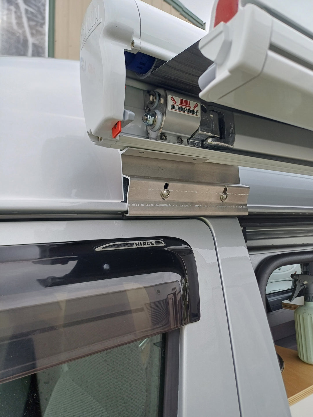 Gutter mount awning brackets – Vantage RV