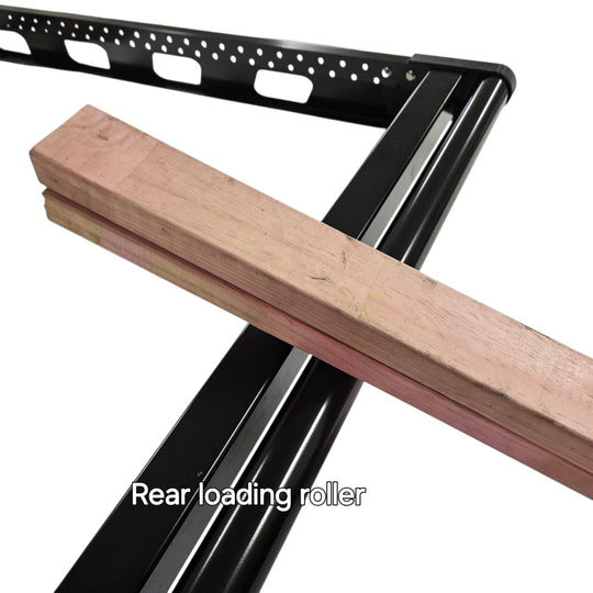 Sprinter/Crafter long roof rack with awning brackets and 4mtr awning