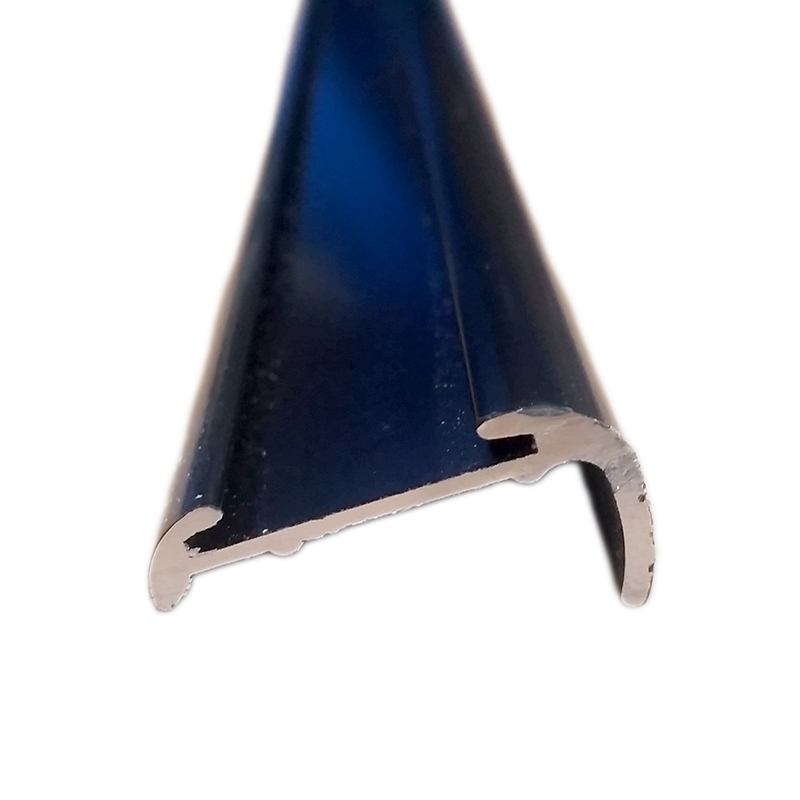 Truline Aluminium profile for caravan (black) per meter