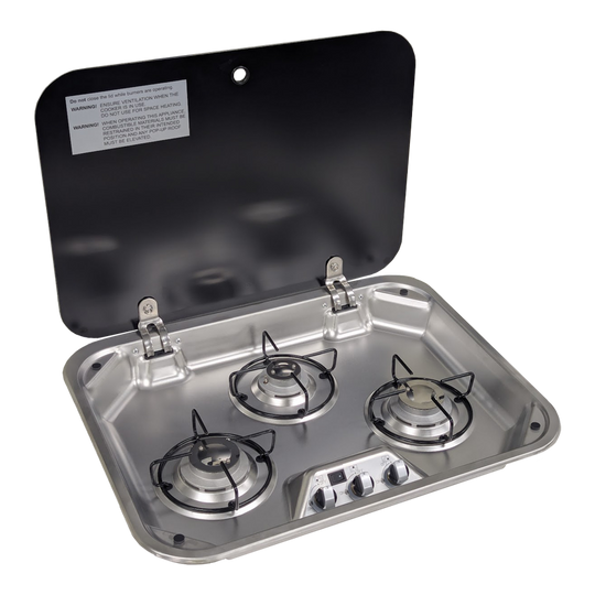 Sphere 3 Burner Gas Stove 560mm x 440mm x 58mm