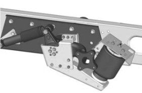 Air Suspension Kit for Motorhome ALKO Torsion Axle for 290 - 310mm clearance