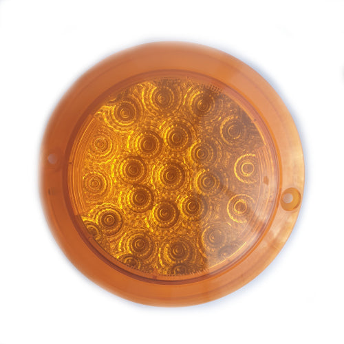 Amber Indicator Light 135mm diameter