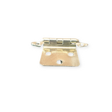 Load image into Gallery viewer, 5 Pairs of Decorative Semi Concealed Brass Finished hinge
