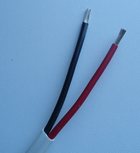 Marine grade cable 6mm square 40A (per Meter)