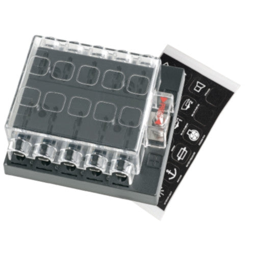 10 way Standard ATS Blade Fuse Board