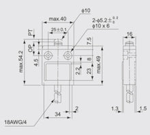 Load image into Gallery viewer, Waterproof  limiter switch
