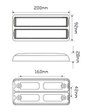 Load image into Gallery viewer, LED Stop/Tail/ Indicator lights 200mm x 92mm
