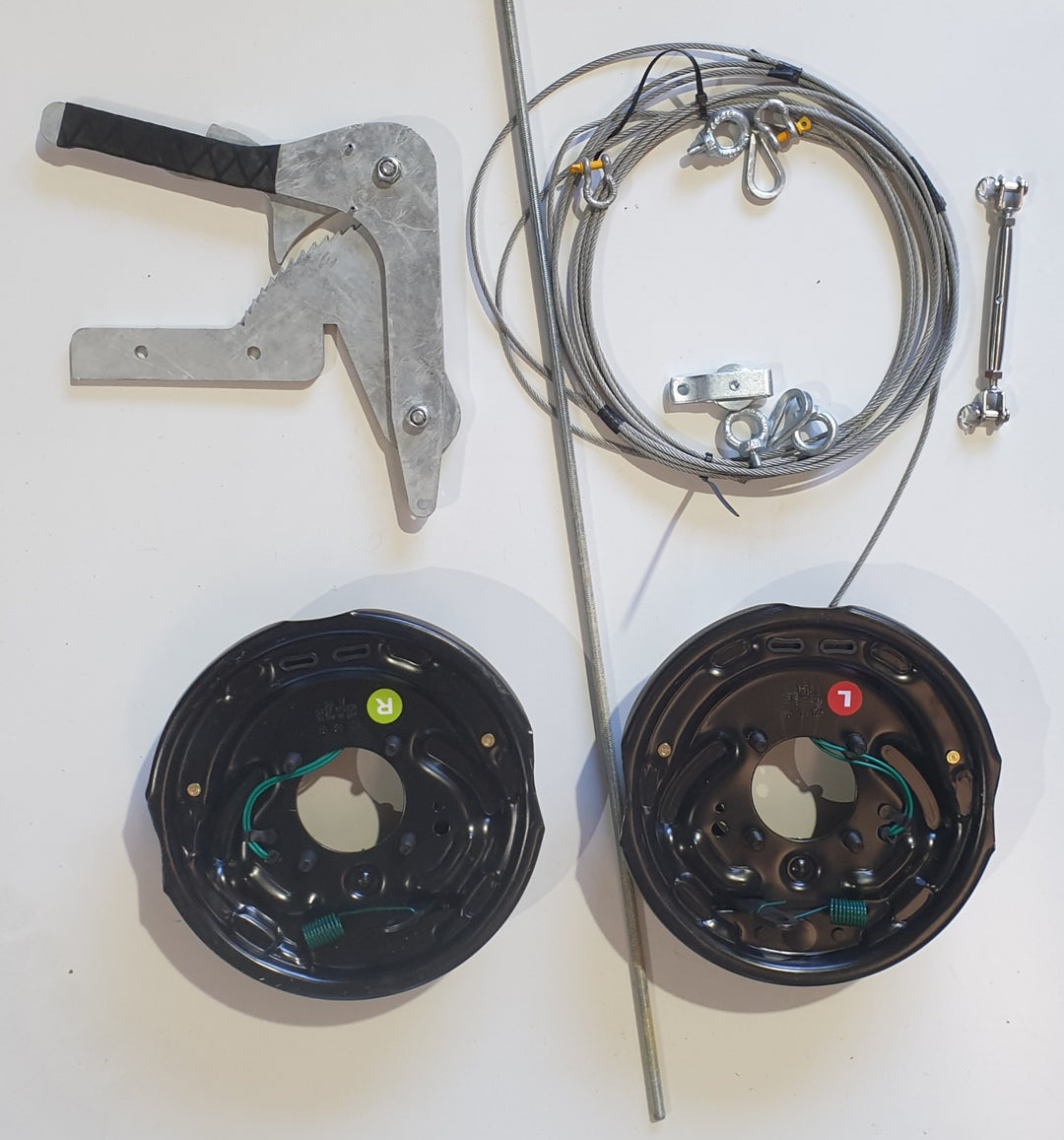 America Caravan handbrake conversion kit
