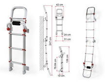 Load image into Gallery viewer, Fiamma Deluxe 8 External Ladder 02426-02
