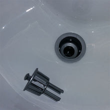 Load image into Gallery viewer, 28mm Sink Trap Black with strainer
