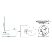 Load image into Gallery viewer, MaxView Manual Windup Satellite Dish
