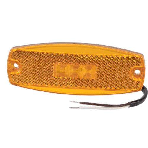 9-30 volt LED Side Marker Amber Lamp