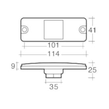 Load image into Gallery viewer, 9-30 volt LED Marker Lamp (White)
