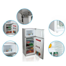 Load image into Gallery viewer, VRV 175 Two Door Upright 12/24 Volt compressor fridge freezer 1270(h) x 595(w) x 575(d)
