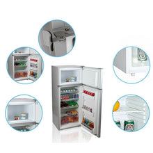 Load image into Gallery viewer, VRV250 2 door compressor fridge freezer 1425(h) x 595(w) x 575(d)
