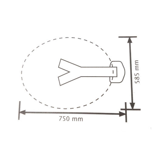 Alden Manual Dish CTV65