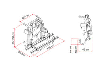 Load image into Gallery viewer, FIAMMA CARRY-BIKE LIFT 77 MAX WEIGHT 60KG
