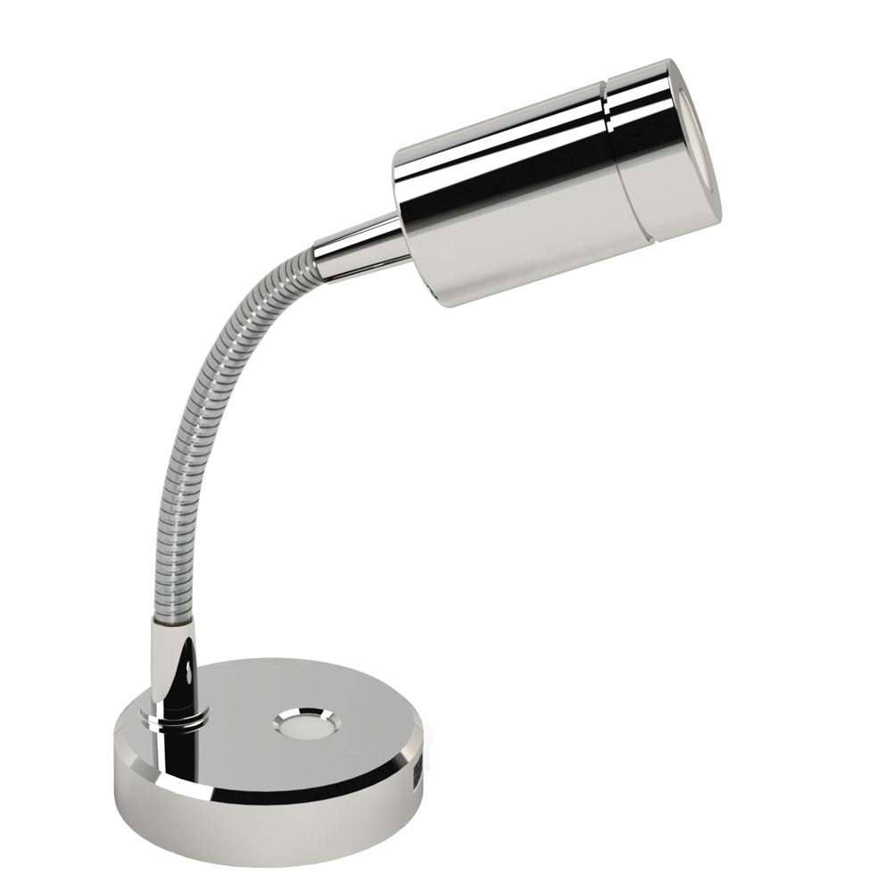 10-30V Short Flexible Bedside Lamp with USB charge point