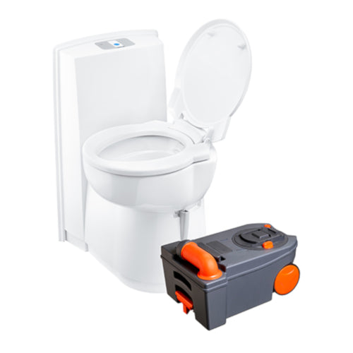 Thetford C260-CS Swivel Cassette Toilet with low back