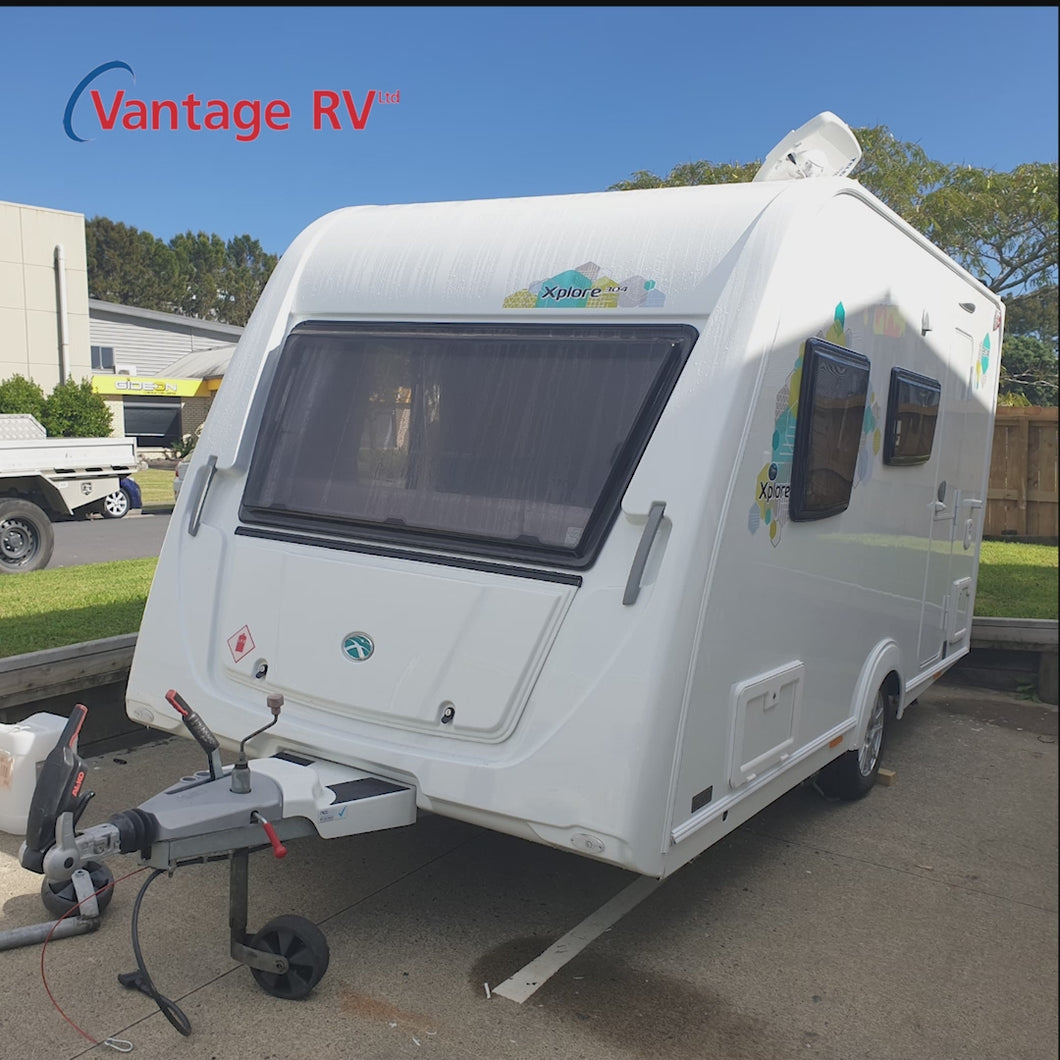 Caravan impact damage repairs