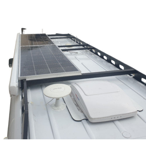 Camper Mount Solar Panel To Roof Rack Camper Van Solar Panel Van